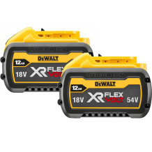 Akumulators FLEXVOLT, 18/54V, 12/4Ah DCB548, 2gab., DCB548Y2 DEWALT