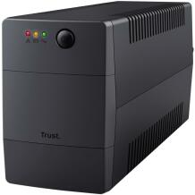 Trust UPS 23503 800VA, 480 W, 2 AC väljundit, AVR, VRLA aku 9 Ah, 12 V, must