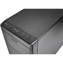Deepcool Корпус компьютера WAVE V2 DP-MATX-DPWAVE2, 1×USB3.0, 2×USB2.0, 1×Аудио, 1×Микрофон, 4 слота расширения