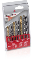 Набор сверл  по камню / дереву - HSS,  5-8мм (9шт.) Kreator