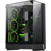 Gamemax Korpus T20 BK, 1or2 x 3.5", 0or2 x 2.5", 5 laiendusslotti, M-ATX, 1 x USB 3.0, 1 x USB-C, 1 x kõrvaklapid