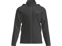 Šildoma Softshell Striukė Radiator S. L, YATO, YT-79572, L dydis, juoda, 100% poliesteris, TPU, 3600 mm atsparumas vandeniui, 2300 MVP pralaidumas orui