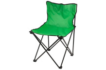 Saliekamais krēsls kempingam, WMC TOOLS, WMC-AFC-620, 90 kg, zaļš, kompakts un portatīvs