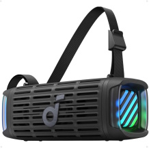 Pārnēsājamais Bluetooth skaļrunis ar 50 W jaudu ūdensizturīgu korpusu un bezvadu savienojumu Boom 3i Black D5100010 Anker Soundcore