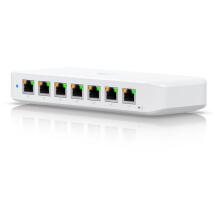 Ubiquiti Управляемый L2 Gigabit Ethernet USW-Ultra-210W, 8x10/100/1000, 7 PoE порта, 202 W PoE бюджет, 16 Gbit/s мощность