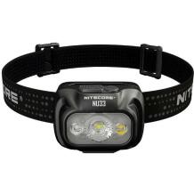 Nitecore Galvos žibintuvėlis NU33 700 lm, 3 LED, IP66, atsparus vandeniui iki 1 m, USB įkrovimas, Li-Ion baterija, 2000 mAh