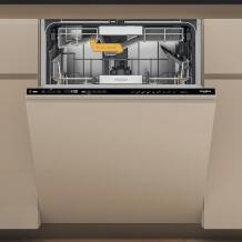 Whirlpool nõudepesumasin W8I HP42 L, 14 kohtade, 10 programmi, energiatõhususe klass C, ekraan, must
