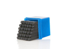 Burtu un ciparu perforatoru komplekts, 6mm, 36 gab., G01816, GEKO