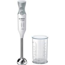 Bosch Käsi segisti MSM 66110, MSM66110, 600 W, 1.4 m, 2 kiirus, roostevaba teras, mõõtmisnõu, hall, valge