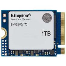 Kingston SSD NV3 SNV3SM3/1T0, 1000 GB, PCIe 4.0 x4 NVMe, 6000 MB/s, 4000 MB/s, 3D NAND tehnoloogia, NVM Express