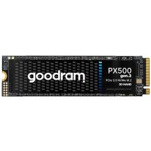 Goodram SSD M.2 SSDPR-PX500-01T-80-G3, 1000 ГБ, 3300 МБ/с, 2700 МБ/с, NVMe, PCIe 3.0, 600xTBW, MTBF 1500000 ч