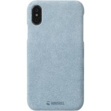 Krusell Telefoni kate 61497, 16,5cm, Sinine, Suede, Tagumine kate, Kaamera lõige, Kraapimisvastane kaitse, Tolmu eest kaitstud
