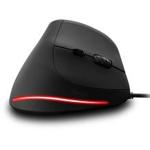 Media-Tech ВЕРТИКАЛЬНАЯ ПРОВОДНАЯ МЫШЬ MT1122, 3200DPI, 5 кнопок, 1.8м кабель, подсветка, эргономичная форма