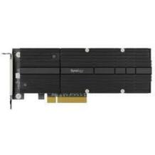 Synology M2D20 M.2 NVMe SSD адаптер, 0.2 кг, 26.5 см x 4.5 см x 18.5 см, 0.329 кг