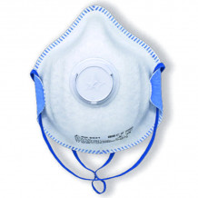 Respiraator FFP 2, tolmuvastane, ventiiliga CE (1tk)