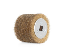 Satinēšanas cilindriskā drāšu birste, tērauda sari, 120x100, G00642, GEKO