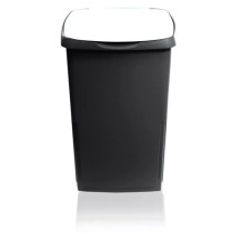 Šiukšliadėžė Eco Solution GIO`STYLE 115760069 45L 37x36x53,5cm tamsiai pilka/balta