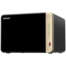 Qnap NAS TS-664-8G Intel Celeron N5095 4 branduoliai 2.9GHz, 8GB DDR4, 6 įlankos, 2.5GbE 2 prievadai, HDMI 1, USB 4