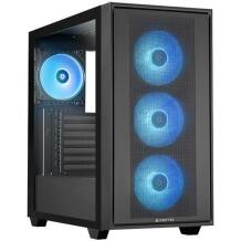 Chieftec Korpus HUNTER 3 GS-03B-OP, Midi Tower, 440mm, 238mm, 450mm, 3x140mm esifännid, 1x140mm tagumine ventilaator