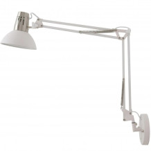 Lülitiga seinalamp ARTEMIA+, AC220-240V, 1xE27, 40W, IP20, valge; OS-ARTW-E27-00-DEC GTV