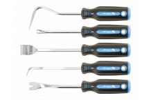 Ištraukimo virvelių ir kabliukų rinkinys 5 vnt., HOGERT, HT8G397, Anglinis plienas