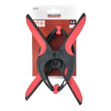 Spyruoklinis spaustuvas KREATOR KRTH40603 215mm 2 vnt. 85mm žandikaulio gylis
