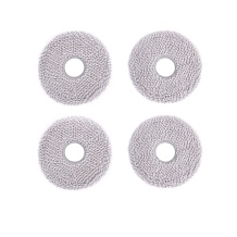 Washable mop pads for OZMO Turbo system models X1 OMNI X1 TURBO T10 TURBO T20 OMNI X2 OMNI D WP04 0012 4 pcs Ecovacs