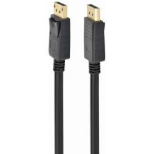 Gembird DisplayPort kaabel CC-DP2-6 1.8 m, 4K UHD 60 Hz, 2 x DisplayPort, must