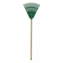 Väike reha käepidemega 20 cm (14 hammast) HORTUS 0927010 plastmass