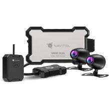 Navitel M800 DUAL MOTO M800, 1920x1080, 130°, 2, kuni 128 GB, IP66, IP67, SONY IMX307, Wi-Fi, G-andur, kaugjuhtimispult