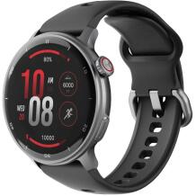 Stelio Sporta viedpulkstenis STSWA101BK, 1.43'', 466 × 466 px, GPS, 400 mAh, 3 ATM, Bluetooth, 128 MB
