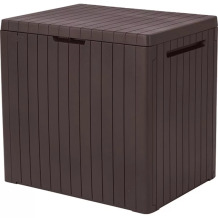 Uzglabāšanas kaste City Storage Box 113 L brūna KETER 29208324590 57,8 x 44 x 55cm