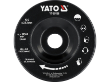 Zāģa Rīve Disks YATO YT-59158 125 mm, 12500 min⁻¹, 22.2 mm, Oglekļa tērauds, Koks, Gāzbetons, Reģipsis