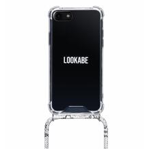 Lookabe Kaklarota LOO017, 1.5m, sudrabs, Apple iPhone 7 Plus / 8 Plus, ūdensizturīga, netīrumus atgrūdoša