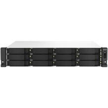 Qnap NAS TS-1264U-RP-8G Intel® Celeron® N5095 4 branduoliai 2.9 GHz, 12 įlankų, 2.5GbE 2 prievadai, 4K HDMI, 8 GB DDR4