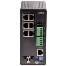 Axis коммутатор 01633-001 4 порта PoE 60 Вт, 240 Вт бюджет, RJ-45, SFP, 16 Гбит/с, -40 до 75 °C, NEMA TS-2