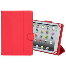 Rivacase чехол для планшета 3137RED, 10.1", искусственная кожа, вес 330g, красный, тип фолио, совместим с Acer, Apple, Asus