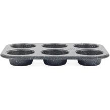 Salter BW07035BRMFOB Megastone 6 Cup Muffin Pan