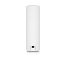 Wi Fi 6 prieigos taškas mesh AP 802.11ax 6 erdviniai srautai iki 140 m² aprėptis 300+ įrenginių PoE GbE montavimas ant sienos stulpo stalo IPX5 U6 Mesh Baltas Ubiquiti