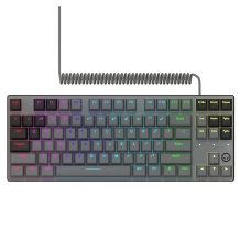 Vadu mehāniskā spēļu klaviatūra 87 taustiņi RGB programmējama Dream slēdži 50 M cikli TKL noņemams magnētiskais vāks Azar Melns LRG-GK514TKL-BK-US Lorgar