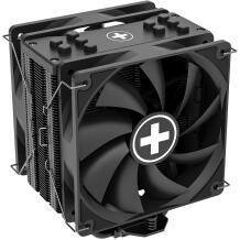 Xilence CPU Охладитель M705D XC061, 220W, 2x120mm вентиляторы, 5 тепловых трубок, FDB, черный