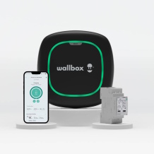 Wallbox Pulsar Max Sienas lādētājs 22 kW, Wi-Fi, Bluetooth, kabelis 5 m, melns