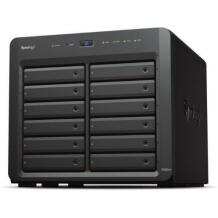 Synology NAS устройство DS3622XS+ 12 отсеков, 4 ГБ памяти, 6 ядер Intel Xeon D-1531 2.2/2.7 ГГц, 4 RJ45, 2 USB 3.2, EXT4, 92.42 Вт