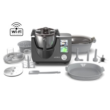 Smart Cooking Robot CR1S: bowl 3.5 L, 8 automatic program, 12 speeds, 1000 W (Heating Power), 600 W (Motor Power), Temperature range: 37-130°C, Built-in Kitchen Scale