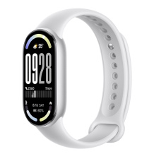 Viedā fitnesa aproce ar AMOLED ekrānu ūdensizturīgu korpusu un Bluetooth savienojumu Smart Band 10 Glacier Silver BHR07PSGL Xiaomi