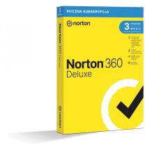 Norton 360 Deluxe программное обеспечение, 21408734, 25ГБ, 1 год, 3 устройства, безопасность, VPN, родительский контроль