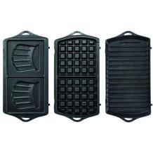 Tefal Võileiva valmistaja SW614831, 700 W, 3 plaati, must/roostevaba teras