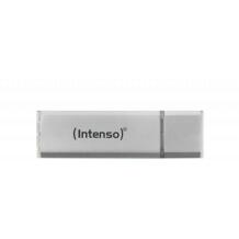 Intenso USB mälupulk 3531492 256 GB, USB 3.2 Gen 1, kuni 70 MB/s, alumiinium, hõbedane