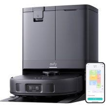 Viedais robots putekļsūcējs ar mazgāšanas funkciju 8000 Pa līdz 180 min 5200 mAh 2.5 L melns T2351G11 Eufy