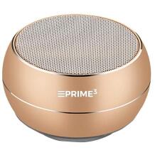 Prime3 Bluetooth kõlar ABT03GL, 185 g, 3 W, 5 h aku tööaeg, FM raadio, microSD kuni 64 GB, AUX